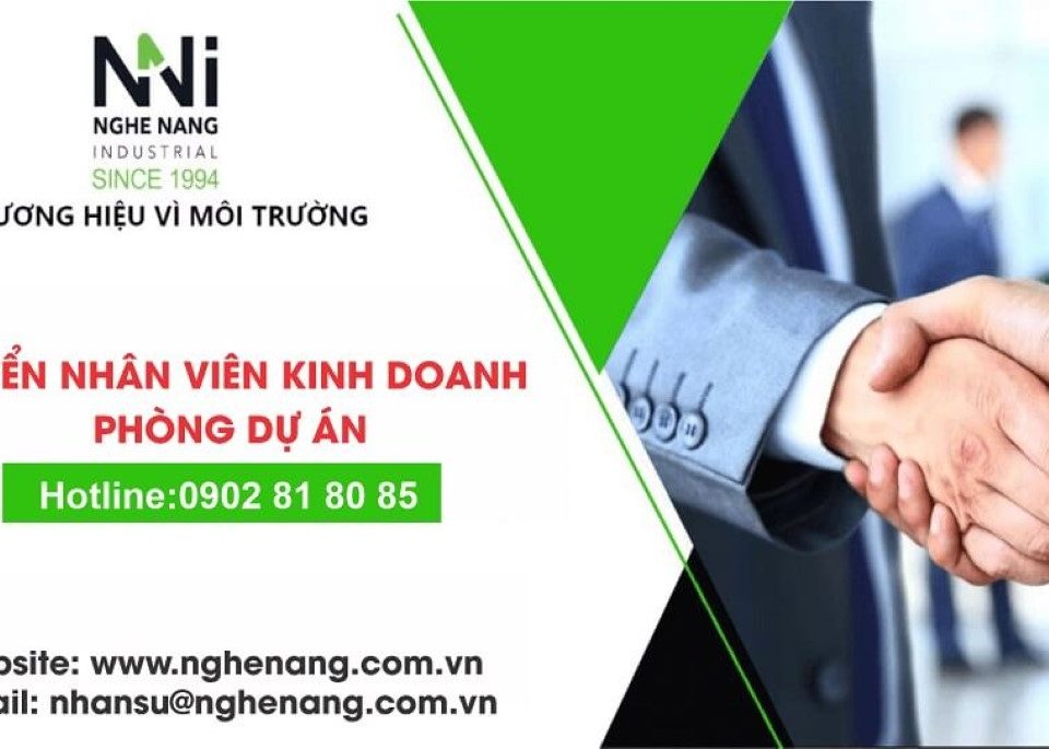 Tuyển nhân viên kinh doanh phòng dự án