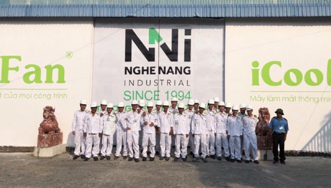 Nhà máy công ty TNHH Công Nghiệp Nghệ Năng