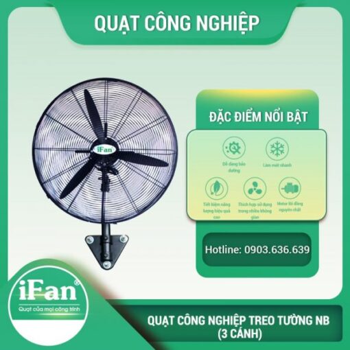 Quạt Công Nghiệp Treo Tường Giá Rẻ