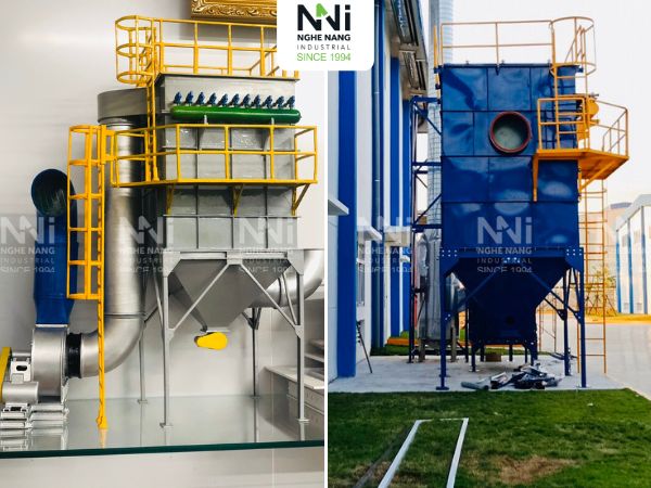 Làm hệ thống hút lọc bụi công nghiệp