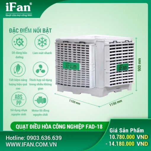 Quạt Điều Hòa Công Nghiệp Chính Hãng Giá Rẻ